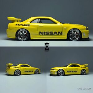 Nissan Skyline GTR R34 Clean Yellow
